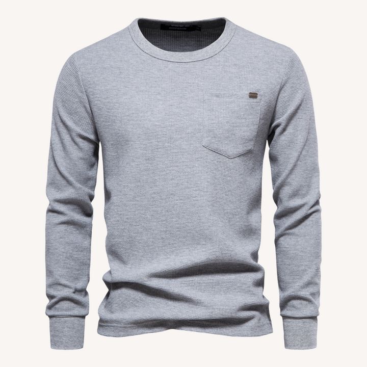 Selwyn | Waffle Knit Long Sleeve Tee