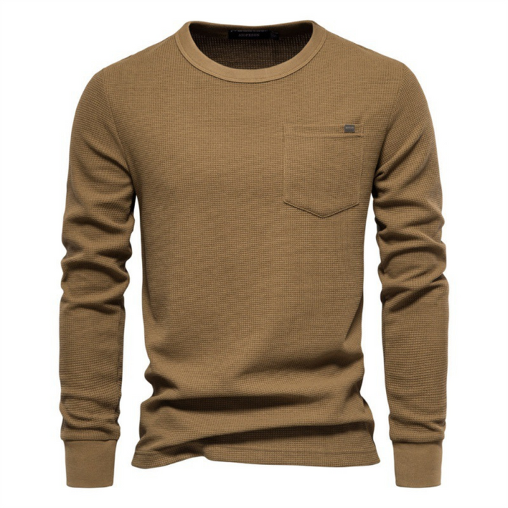 Selwyn | Waffle Knit Long Sleeve Tee