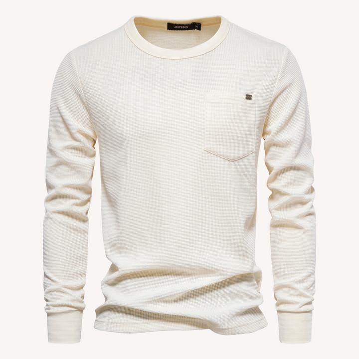 Selwyn | Waffle Knit Long Sleeve Tee