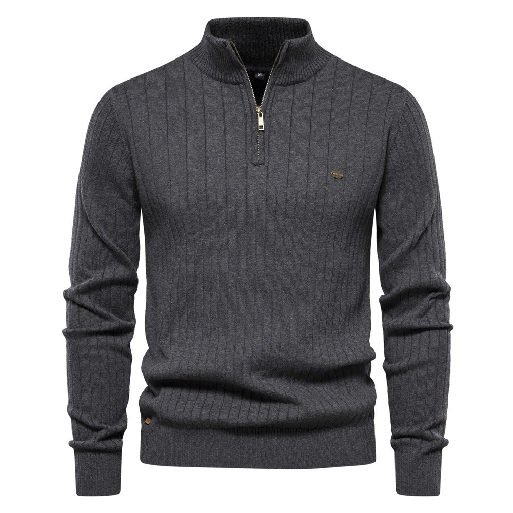 Steve | Quarter-Zip Sweater