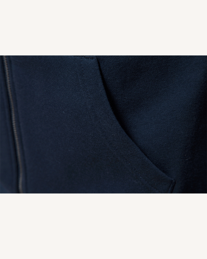 Tavon | Zip-Up Stand Collar Sweatshirt